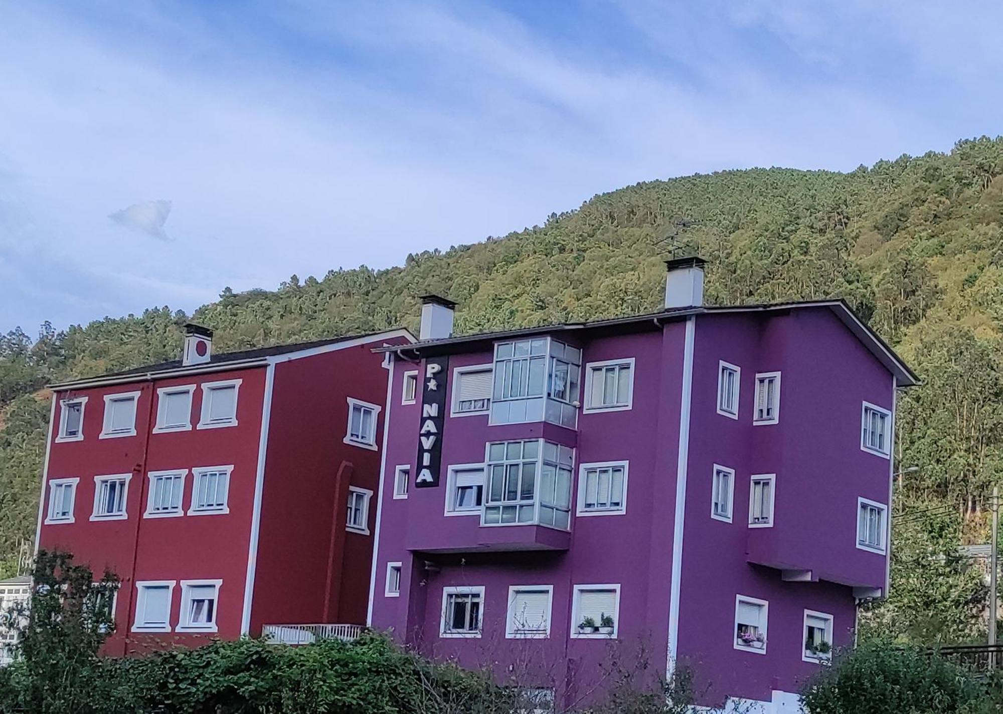 Pension Navia A Pontenova Екстер'єр фото